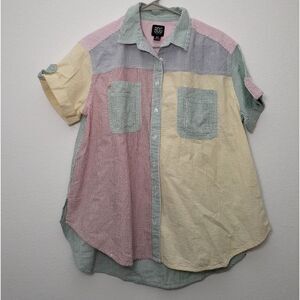 BDG UO pastel button up